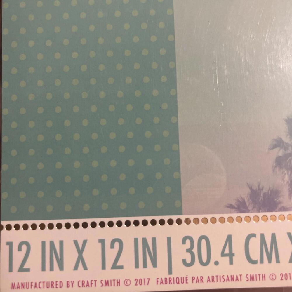 Craft Smith  Scrapbook Paper Cardstock Write Your Heart Out, 12"x12" 48 Page, - Picture 3 of 5